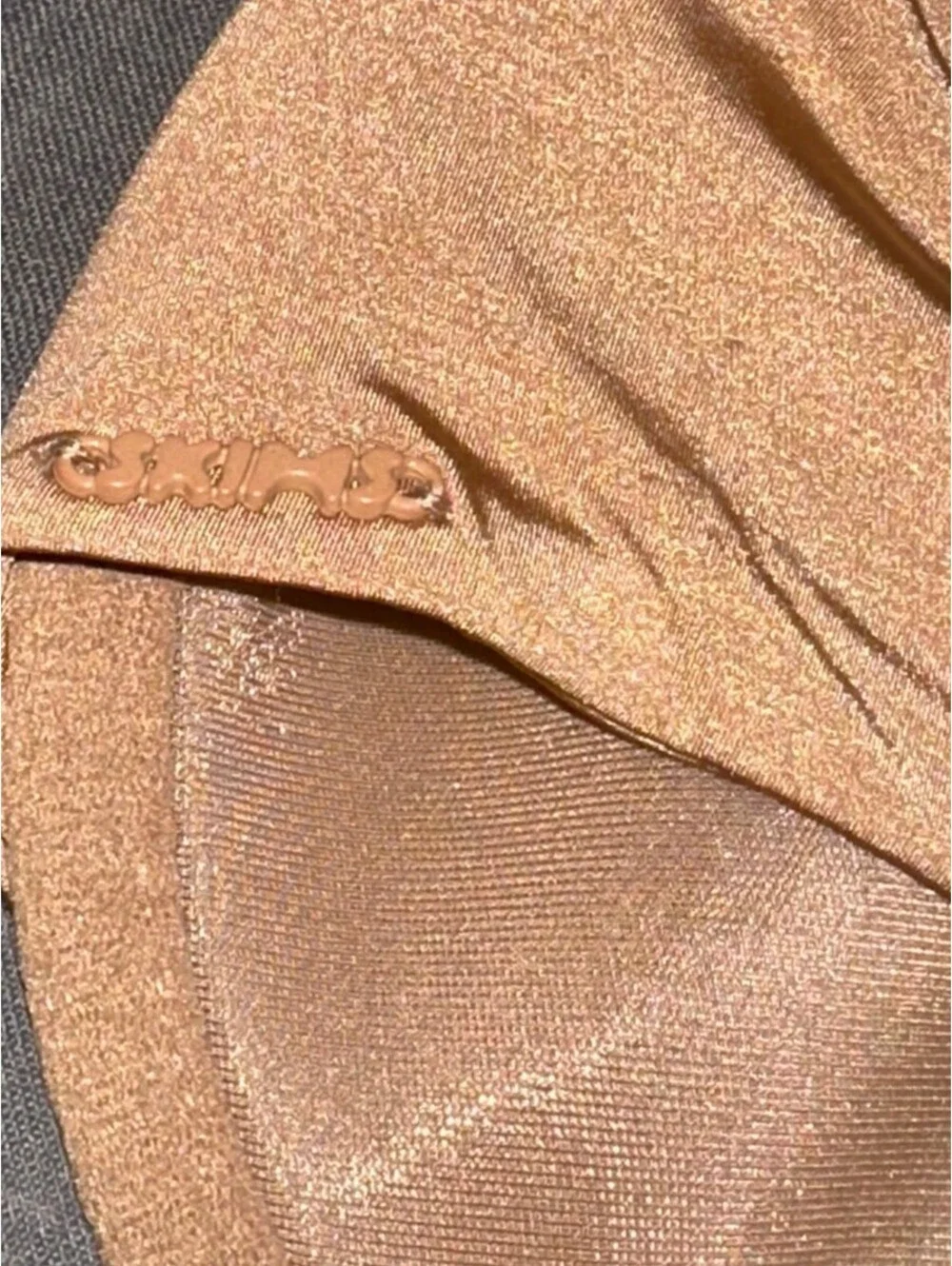 SKIMS Weightless Scoop Bra Ochre 34DDD